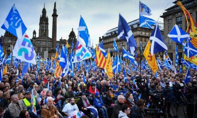 Scotland Independence rally