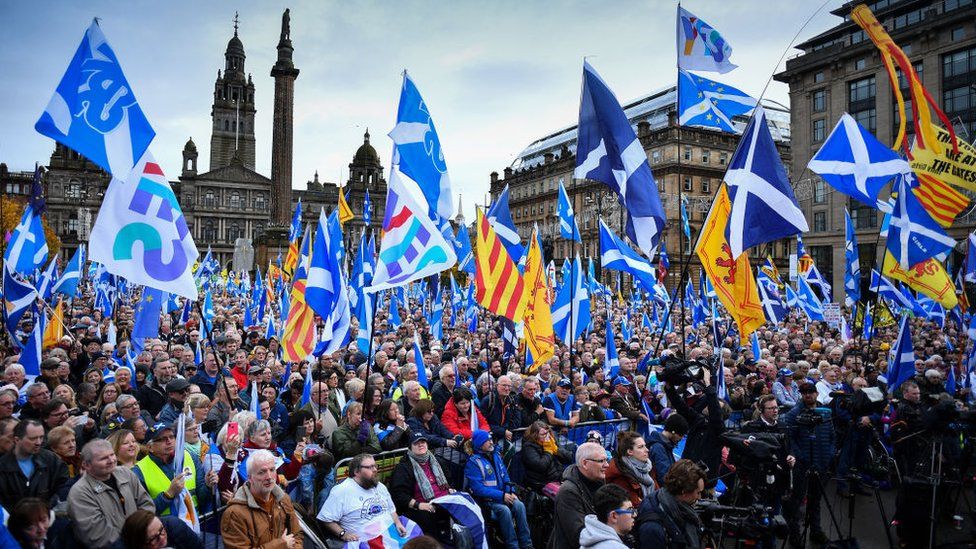Scotland Independence rally