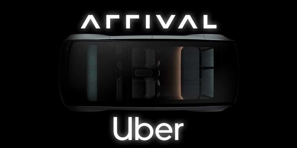 Arrival car by Uber