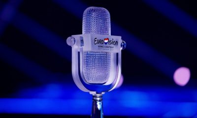 The trophy for the Eurovision Song Contest 2021.