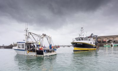 British French fishing boats