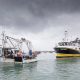 British French fishing boats