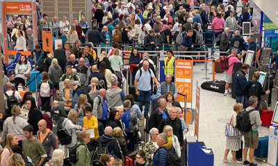 Airport chaos in Britain.