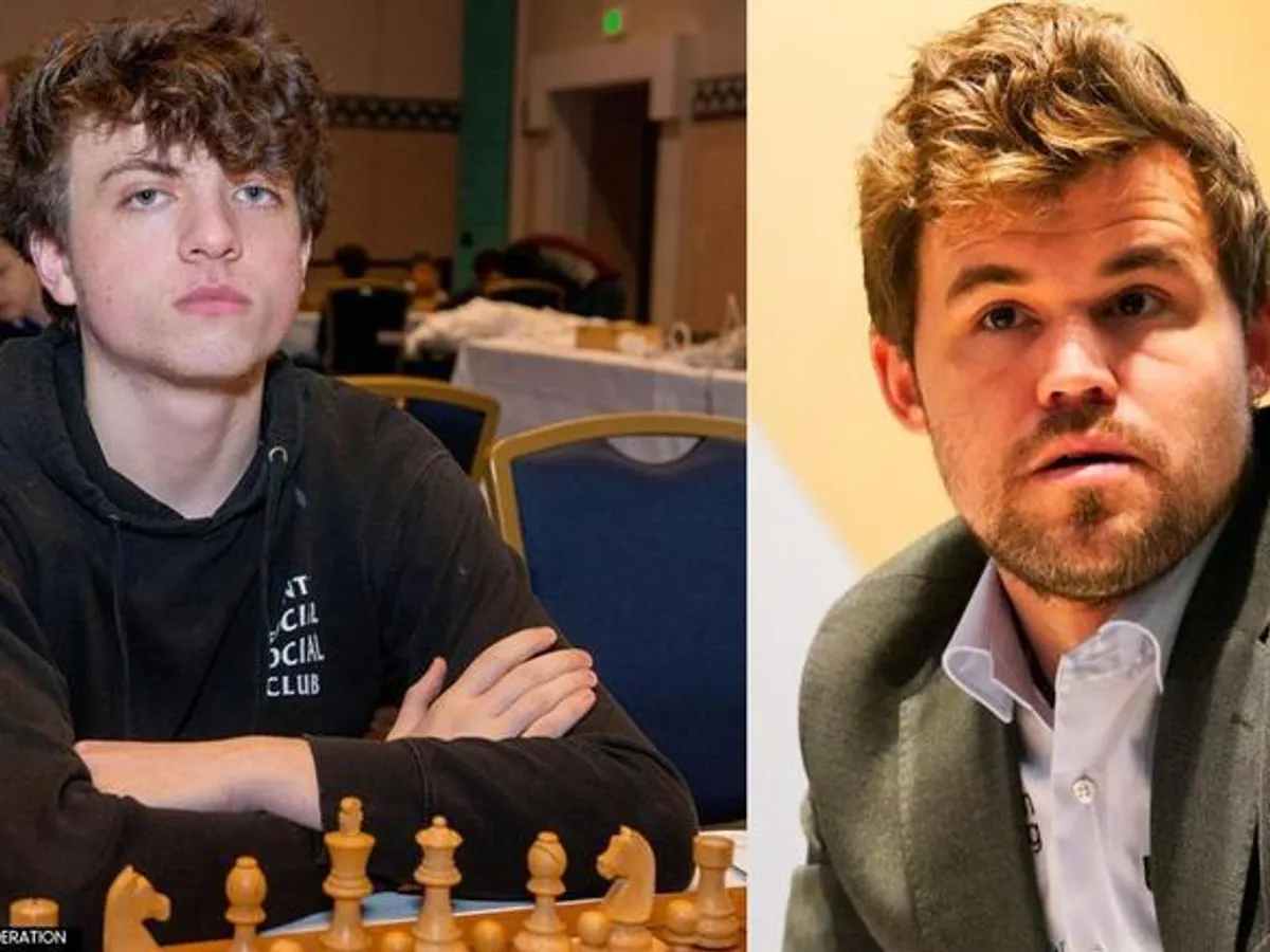 This Is What Happens When Magnus Carlsen Takes on His Closest Rival in Chess
