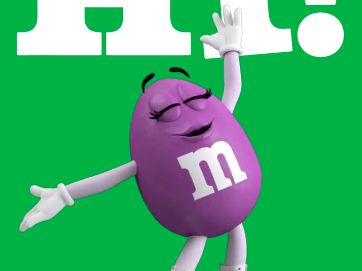 character peanut m&m