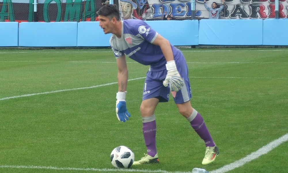 Goalkeeper Leandro Requena scores longest range goal of alltime