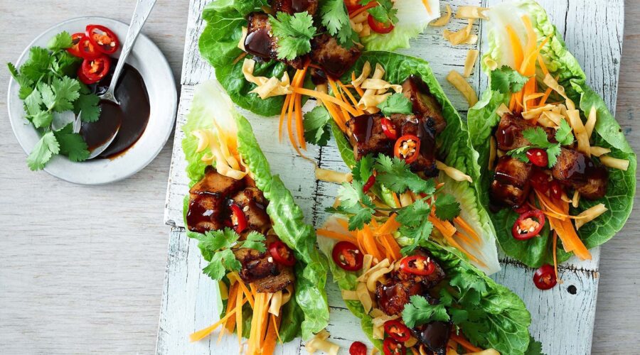 Air Fryer, Pork Belly Lettuce Cups - Phil Conway's Home Chef
