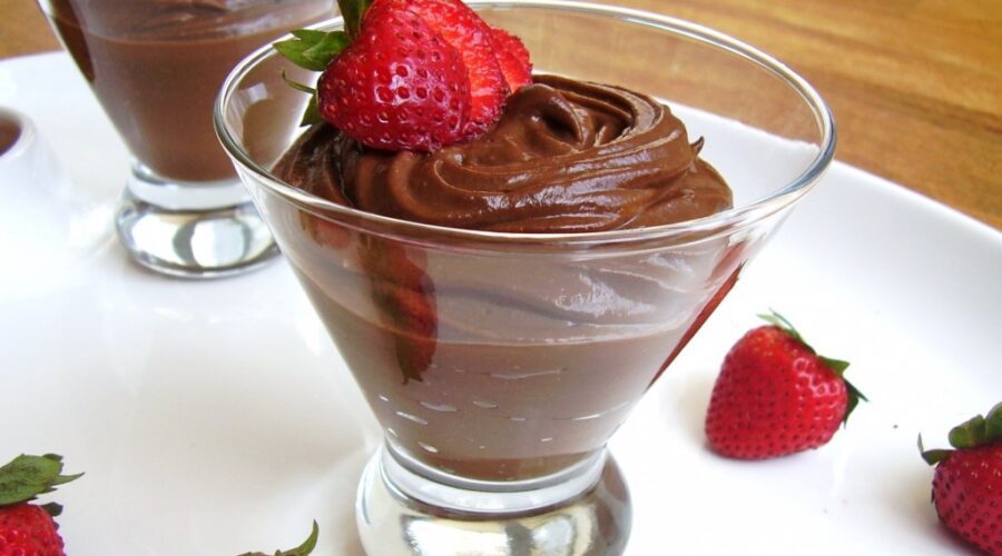 Healthy Choc Pudding with Fresh Berries _ Phil Conway's Home Chef