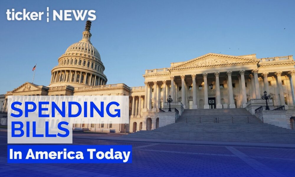 U.S. Congress tries to pass spending bills before recess