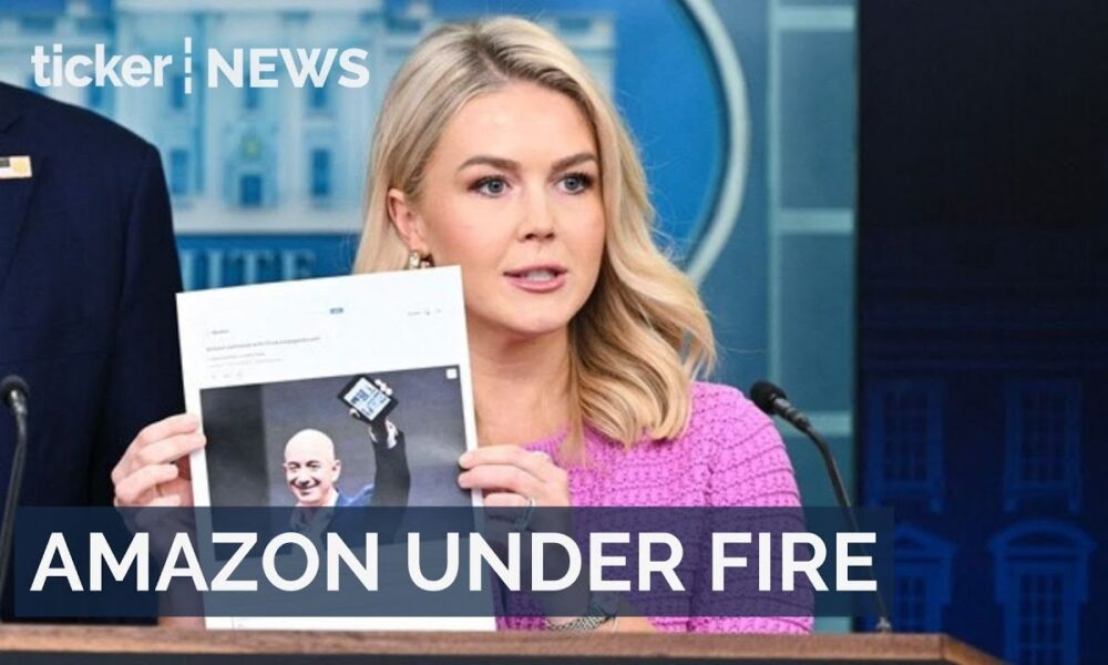 Amazon under fire for giving in to President Trump