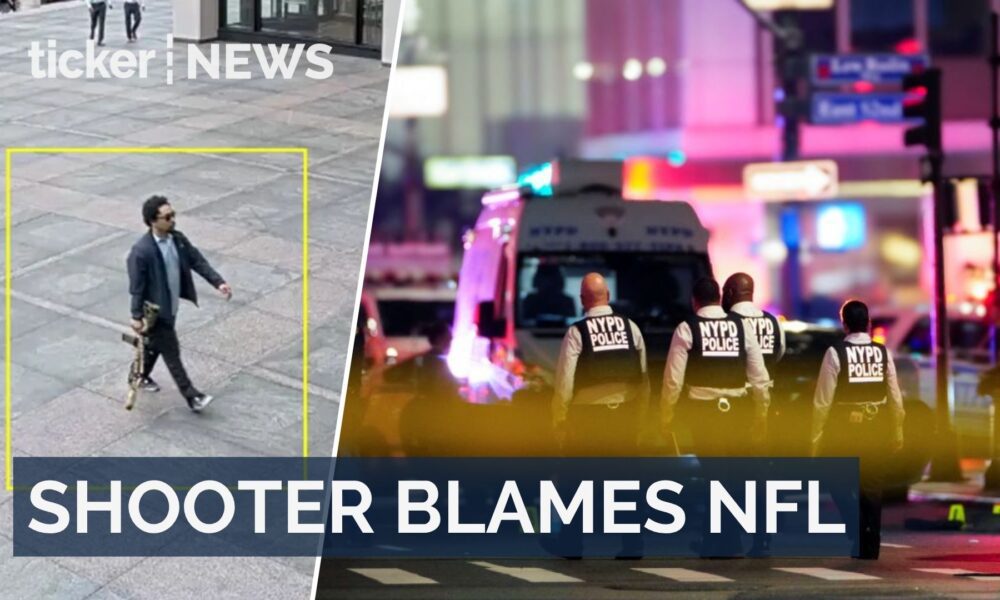 Midtown shooter leaves note blaming NFL for brain injuries