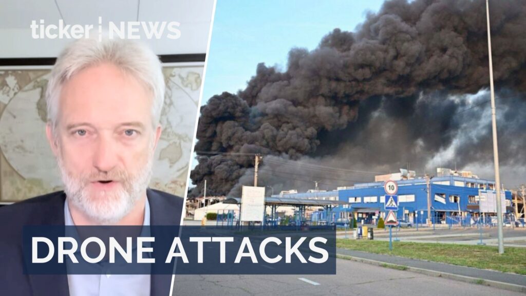 Russian strike hits U.S.-linked factory