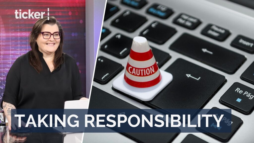 Shared responsibility is crucial for online safety, mirroring the layered approach of road safety systems