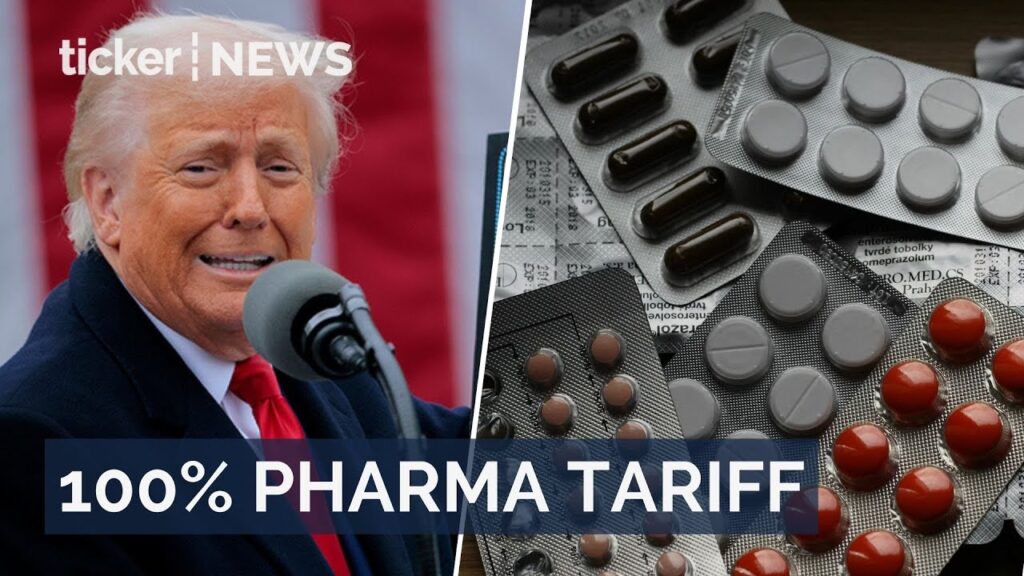 Trump's 100% tariff on branded drugs shocks pharma, raising concerns over trade, inflation, and medicine costs in the U.S.