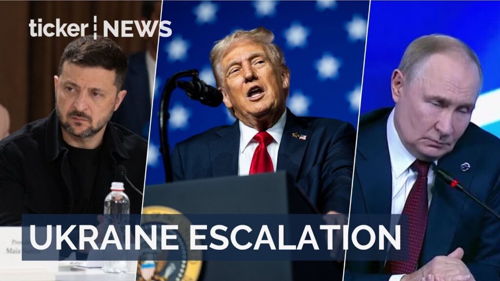 Trump approves increased Pentagon role in Ukraine, aiming to weaken Russian funding and considering missile supplies. #ukrainewar #russia #tickernews