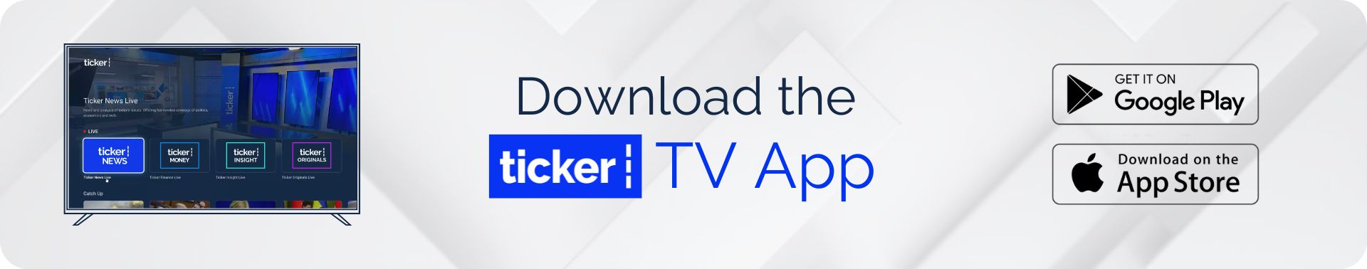 Download the Ticker app