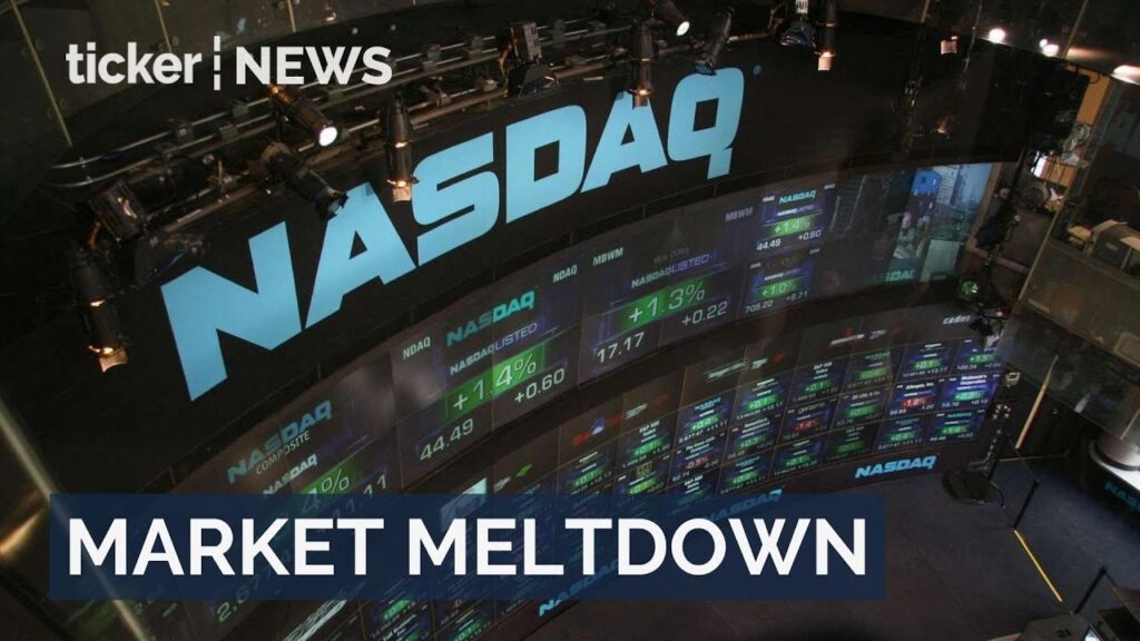 US stocks tumble as tech giants report uneven earnings, prompting fears of a looming market correction.