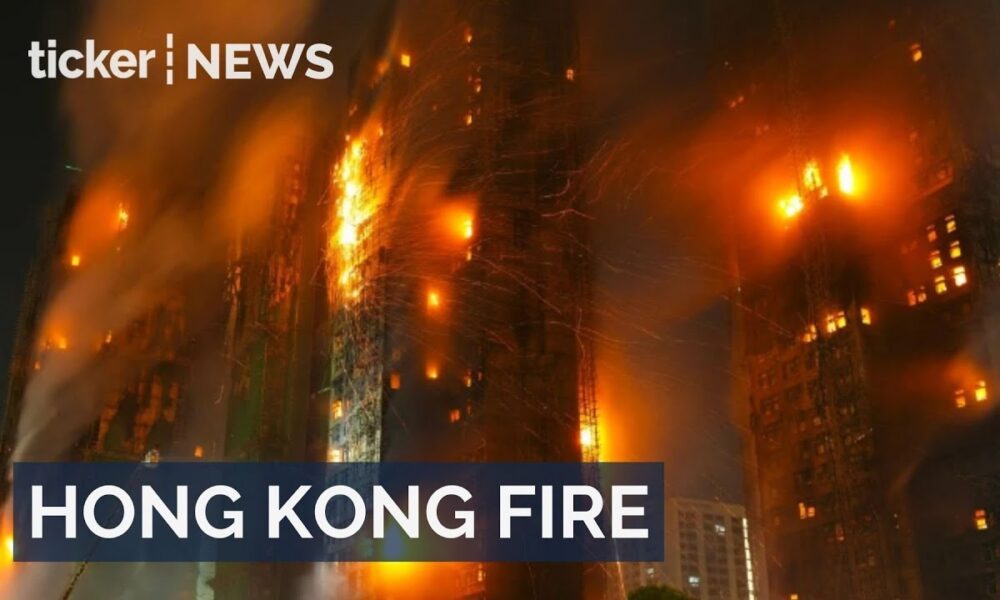 Hong Kong high-rise inferno leaves dozens dead and hundreds missing