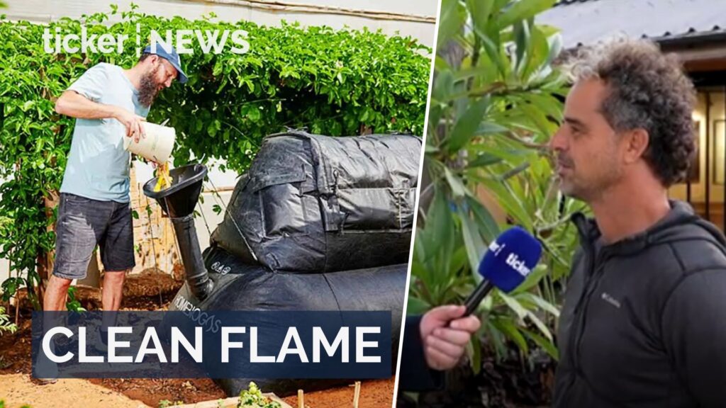 Oshik Efrati discusses HomeBiogas system converting food waste to clean energy, aiming for 1 million global homes