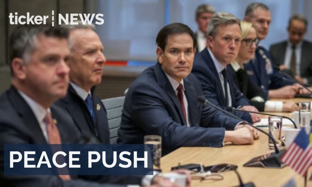 U.S. officials push Ukraine peace talks as new negotiations emerge