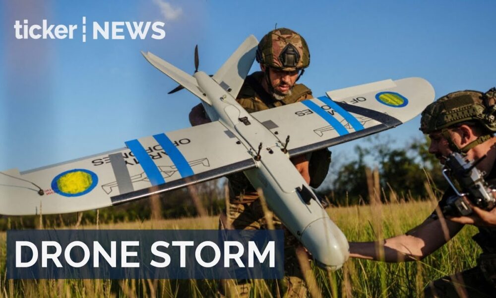 Russia shoots down 280+ Ukrainian drones as Zelenskyy pushes new peace plan