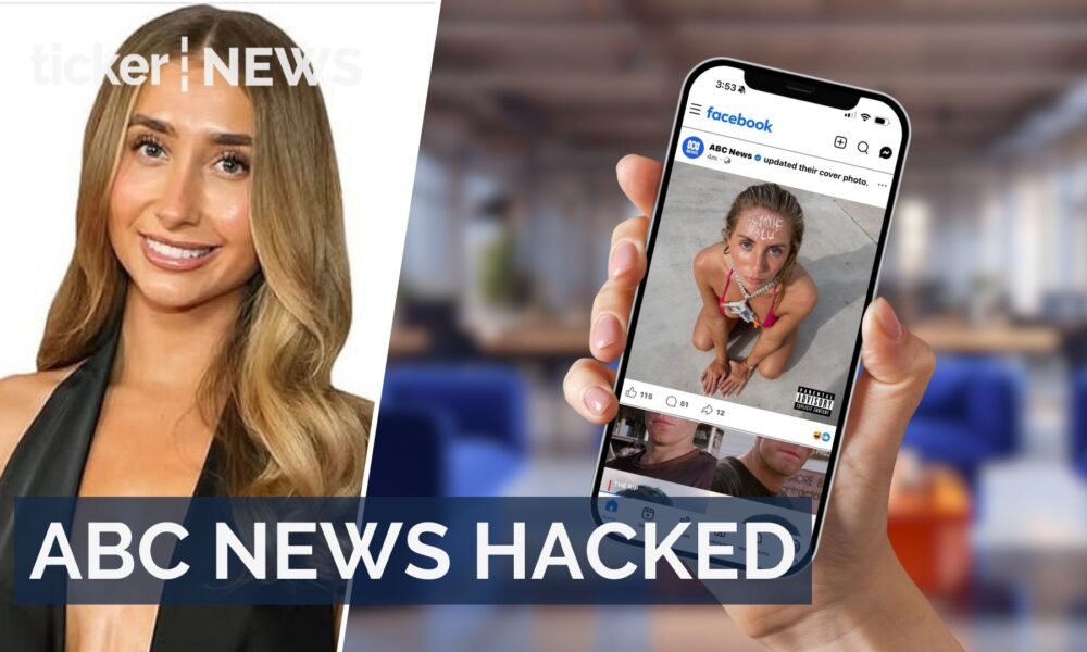 ABC News Facebook hacked, porn star images posted
