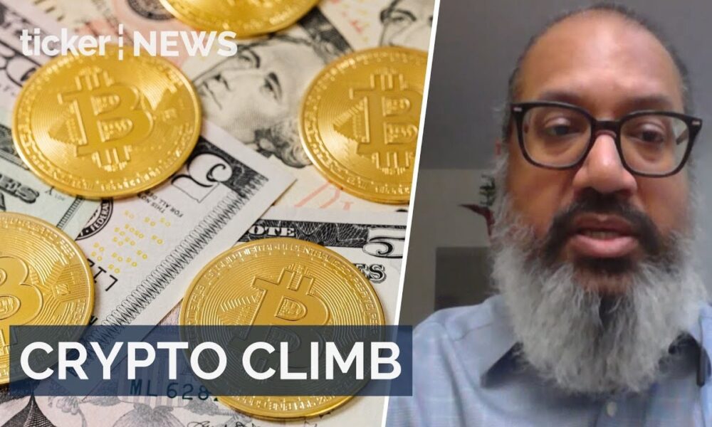 Crypto climbs amid U.S. weakness and Iranian crisis