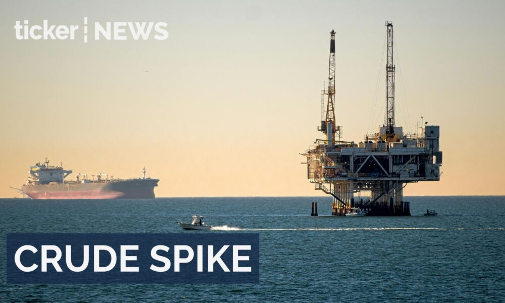 Oil prices surge as U.S.-Iran tensions escalate