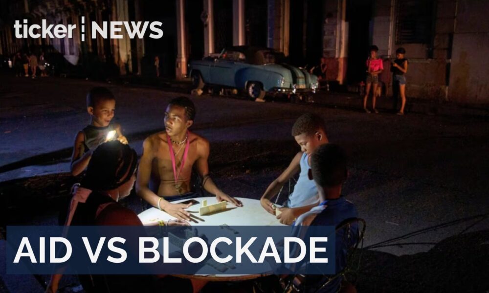 U.S. ramps up Cuba aid as energy crisis deepens