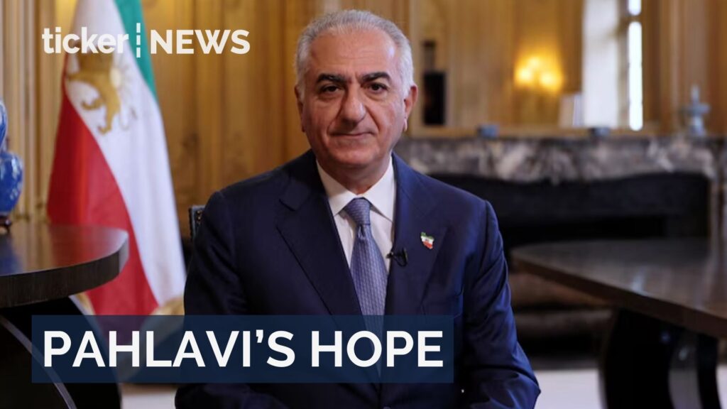 Iran’s exiled crown prince is touting himself as a future leader