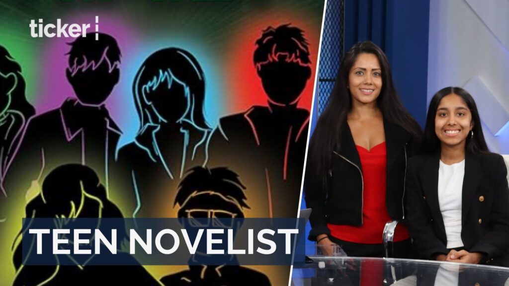 Young author Maya Ahmed publishes debut novel at 13, blending '80s sci-fi and mystery with teenage themes