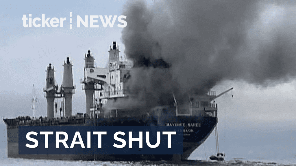 Iran’s supreme leader vows to close Strait of Hormuz, target U.S. bases, and warns of soaring oil prices