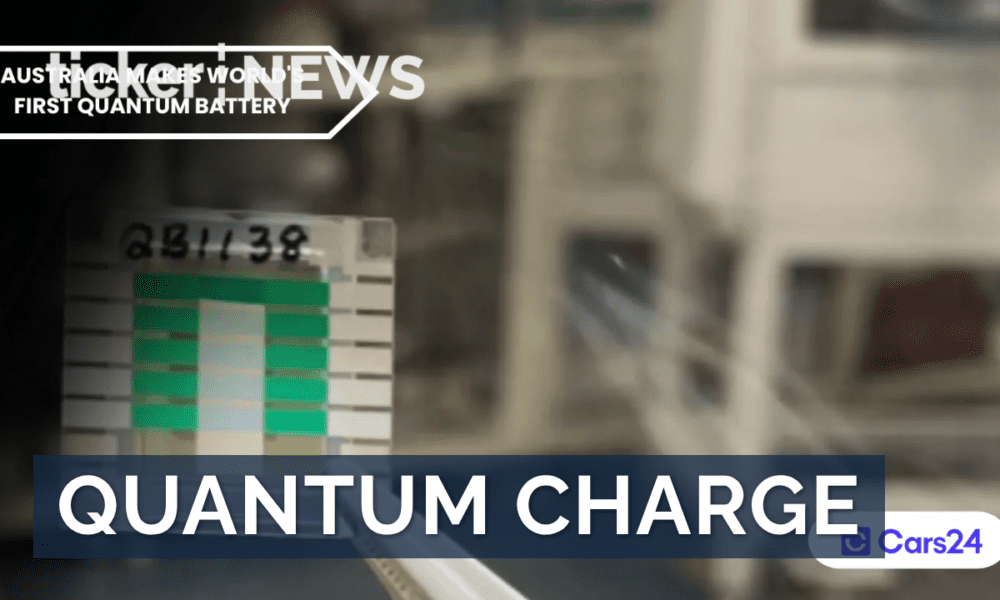 Australian scientists create world’s first quantum battery
