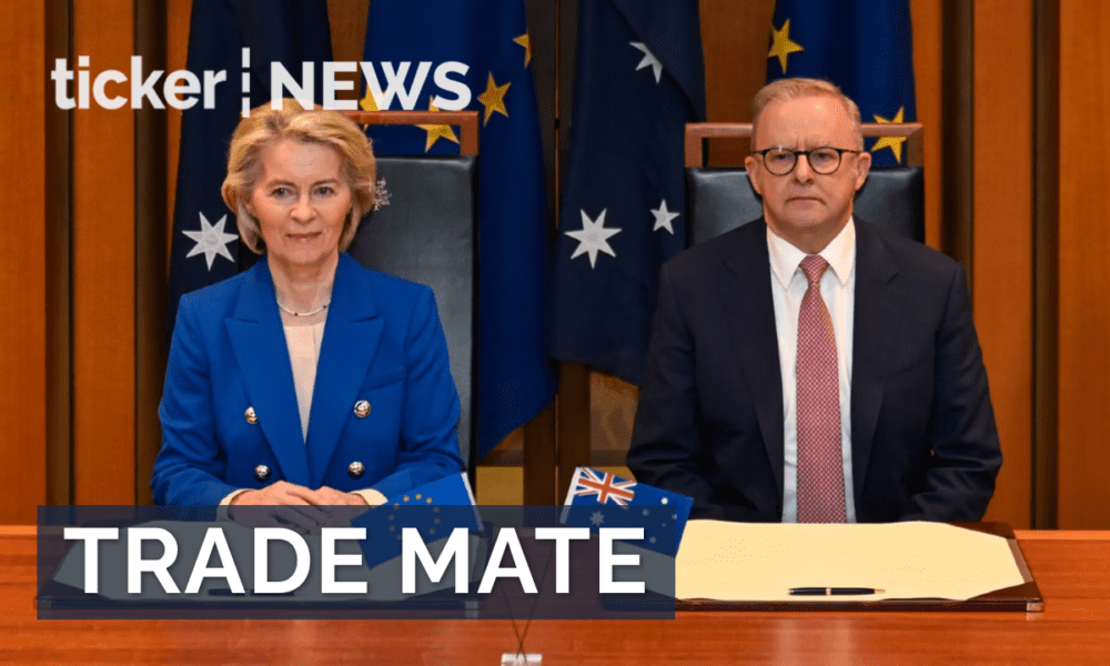 Australia, EU sign significant trade deal