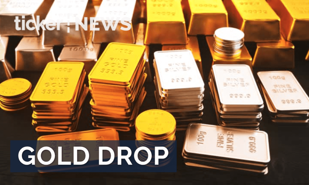 Gold prices fall amidst stronger U.S. dollar