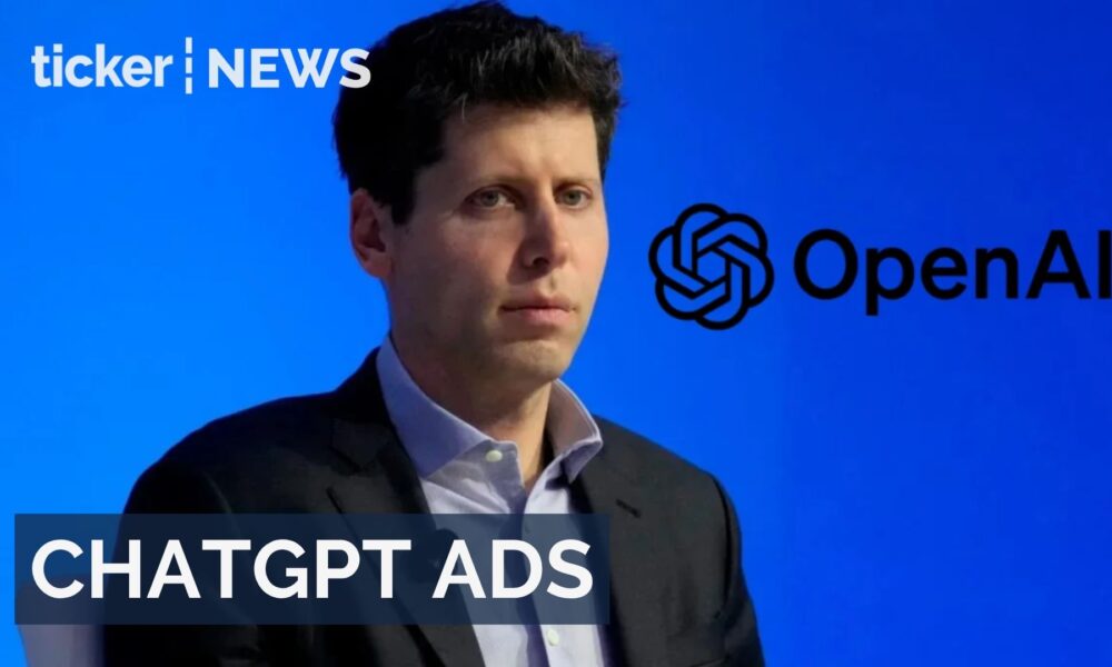 OpenAI to introduce ads for free ChatGPT users