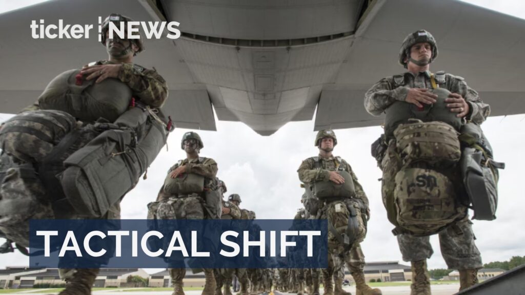 Thousands of U.S. Army paratroopers deploy to Middle East as tensions rise over potential actions against Iran