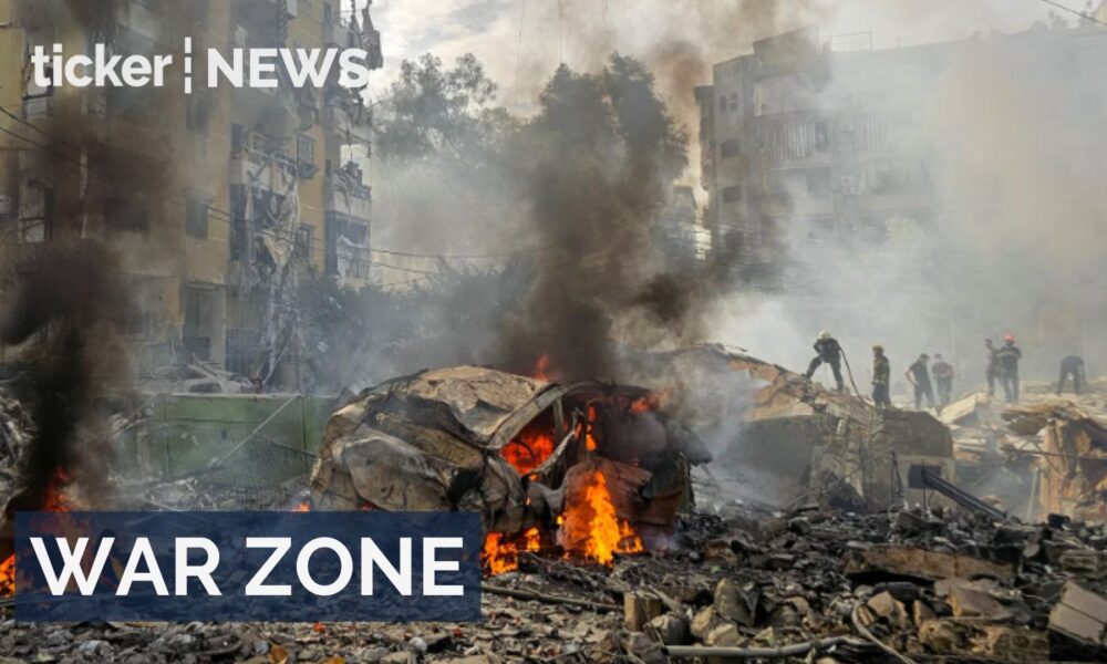 Israel – Iran conflict escalates as Beirut struck and missiles hit Tel Aviv