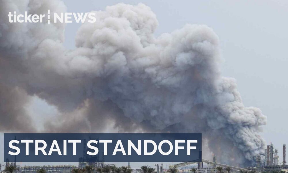 Iran warns oil tankers in Strait of Hormuz