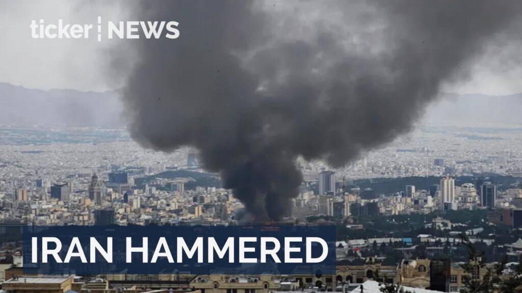 US and Israel ramp up airstrikes on Iran, prompting threats to Gulf oil shipments and hints of potential resolution.