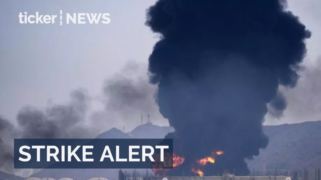 Trump warns of more strikes on Iran's Kharg Island, urges allies to secure Strait of Hormuz amid rising tensions.