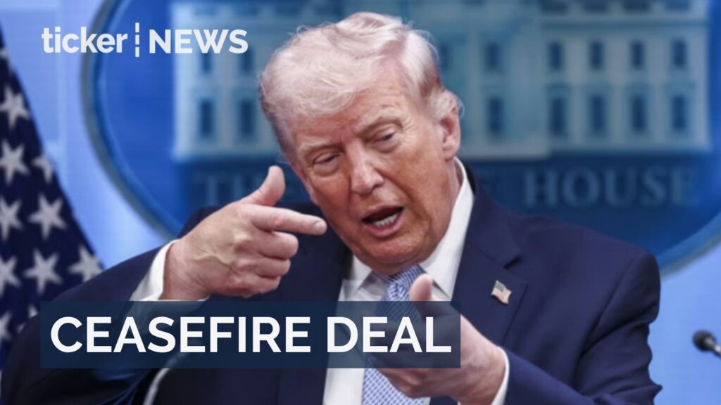 Trump agrees to two-week Iran ceasefire ahead of Strait of Hormuz talks mediated by Pakistan.