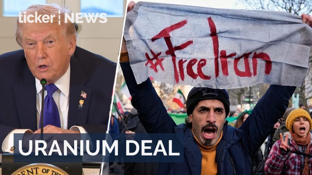 Trump claims Iran will hand over enriched uranium as peace talks progress amidst ongoing military tensions