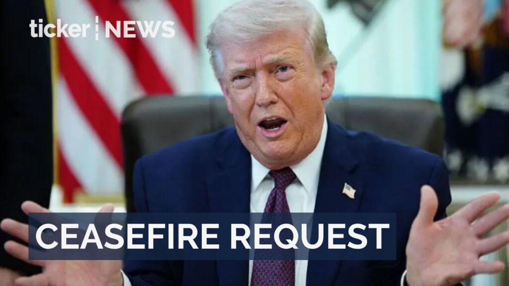 U.S. weighs Pakistan's ceasefire request; Trump faces criticism amid rising Iran tensions and human shields at key sites.