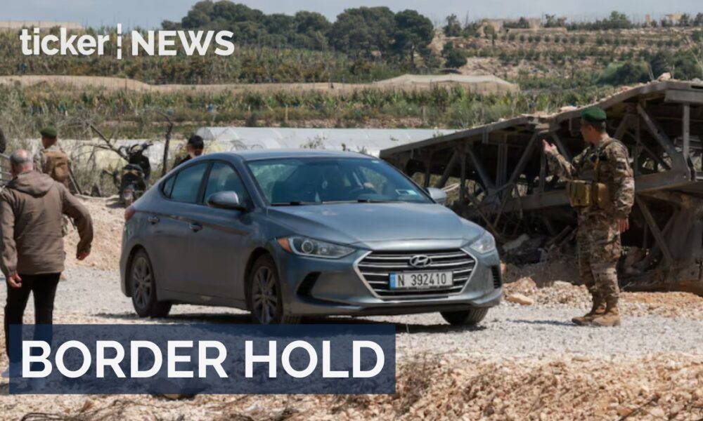 Israel tightens control over southern Lebanon region