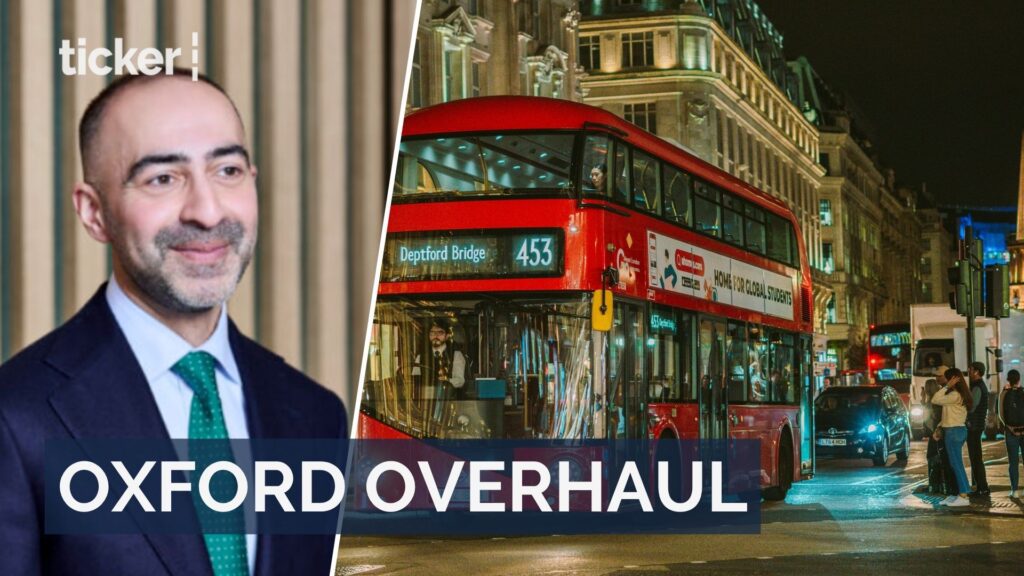 Nabeel Khan outlines plans to transform London's Oxford Street into a vibrant cultural hub over the next decade
