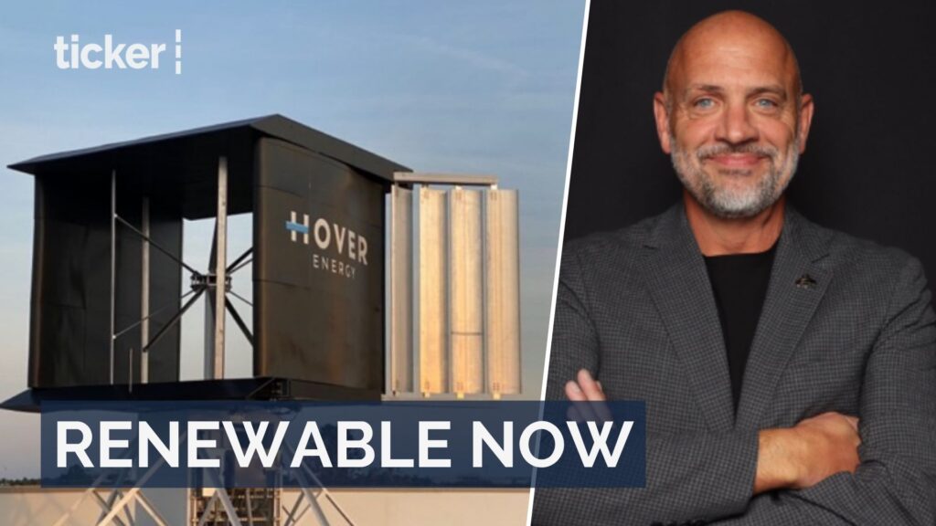 Chris Griffin discusses Hover Energy's innovative renewable integration for sustainable buildings and decentralized power solutions