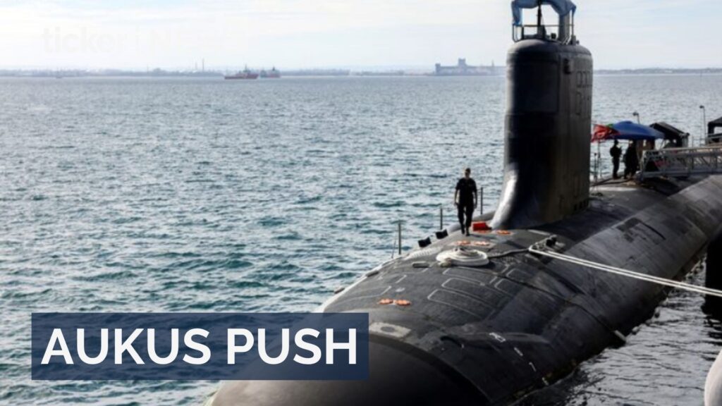Professor Tim Harcourt analyzes AUKUS, US-China relations, and Australia's strategic talks in Singapore. Subscribe to Ticker for more.