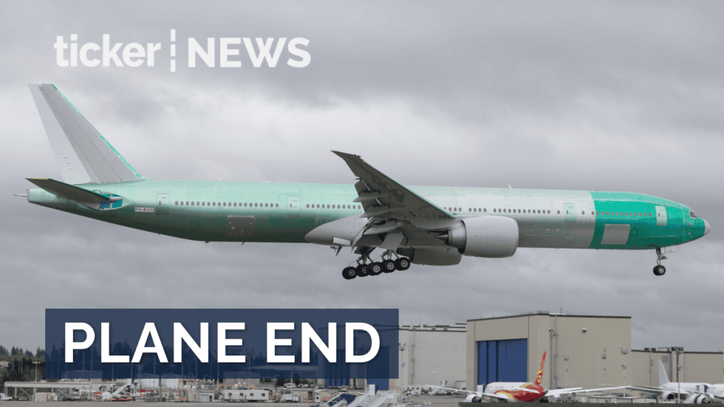 Boeing ends production of 777-300ER, marking closure of an era in commercial aviation history