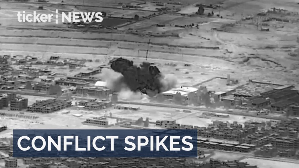 U.S. Central Command strikes Iran after missile attacks on shipping; sanctions on Iranian oil exports reinstated.